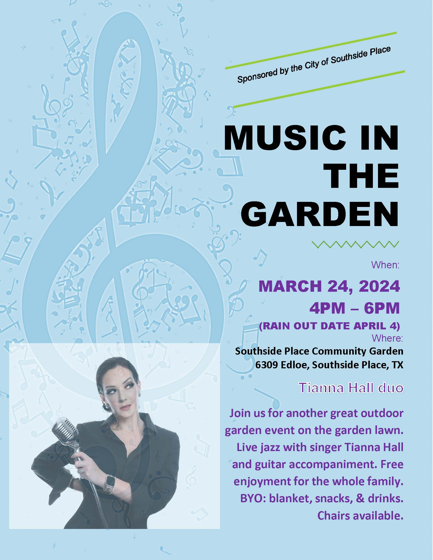 Music in the garden flyer March 24 2024